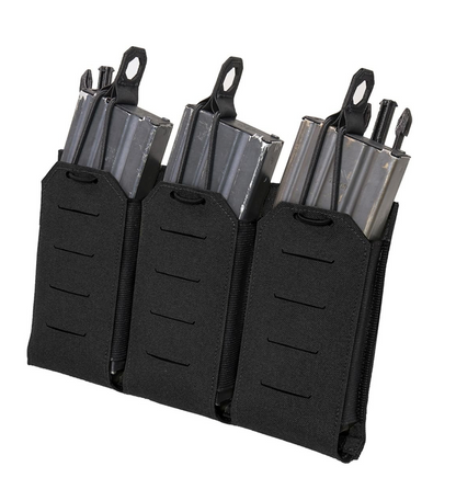 WARRIOR ASSAULT: Laser Cut Detachable Triple Bungee 5.56 Panel