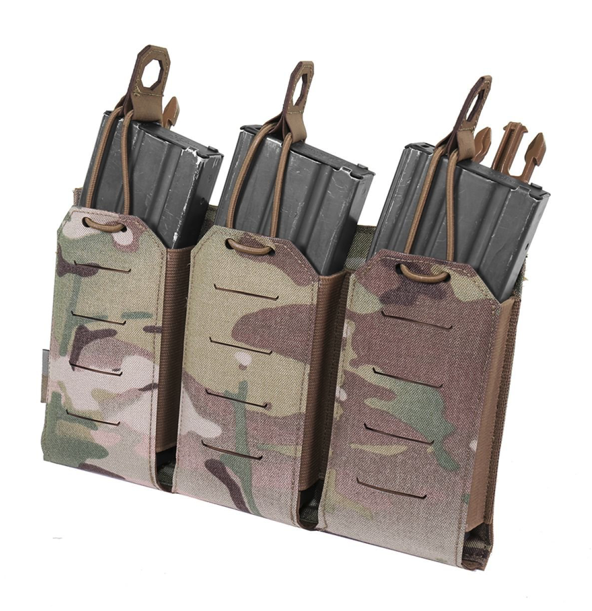 WARRIOR ASSAULT: Laser Cut Detachable Triple Bungee 5.56 Panel