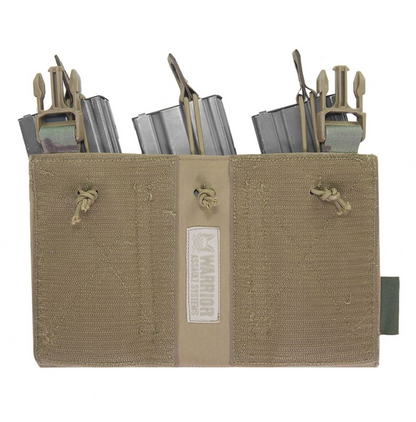 WARRIOR ASSAULT: Laser Cut Detachable Triple Bungee 5.56 Panel
