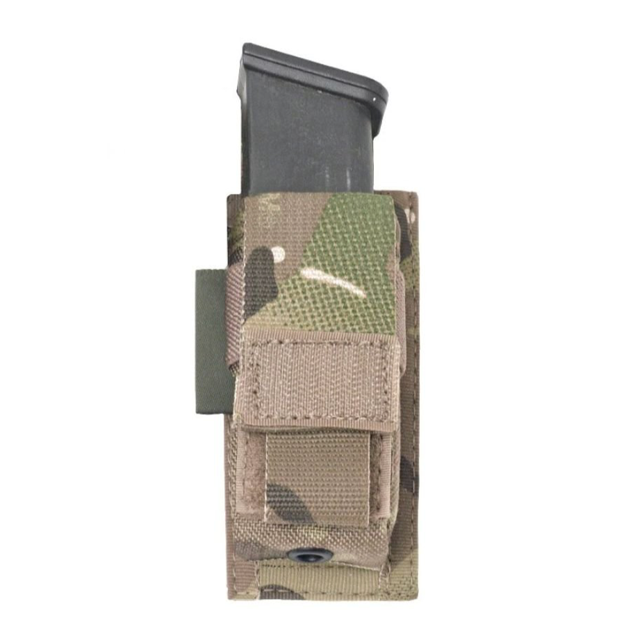 WARRIOR ASSAULT: Elite Ops Single 9mm Direct Action Mag Pouch