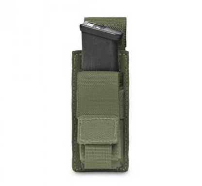 WARRIOR ASSAULT: Elite Ops Single 9mm Direct Action Mag Pouch
