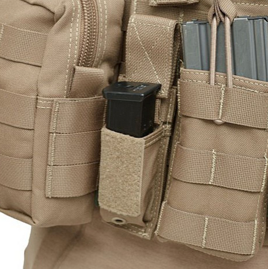 WARRIOR ASSAULT: Elite Ops Single 9mm Direct Action Mag Pouch