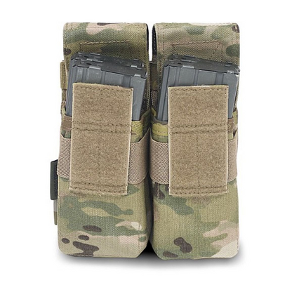 WARRIOR ASSAULT: Double 5.56mm M4 Mag Pouch