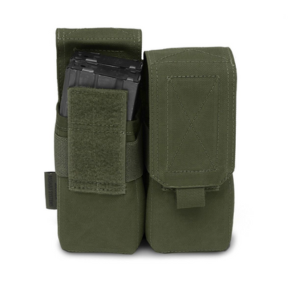 WARRIOR ASSAULT: Double 5.56mm M4 Mag Pouch