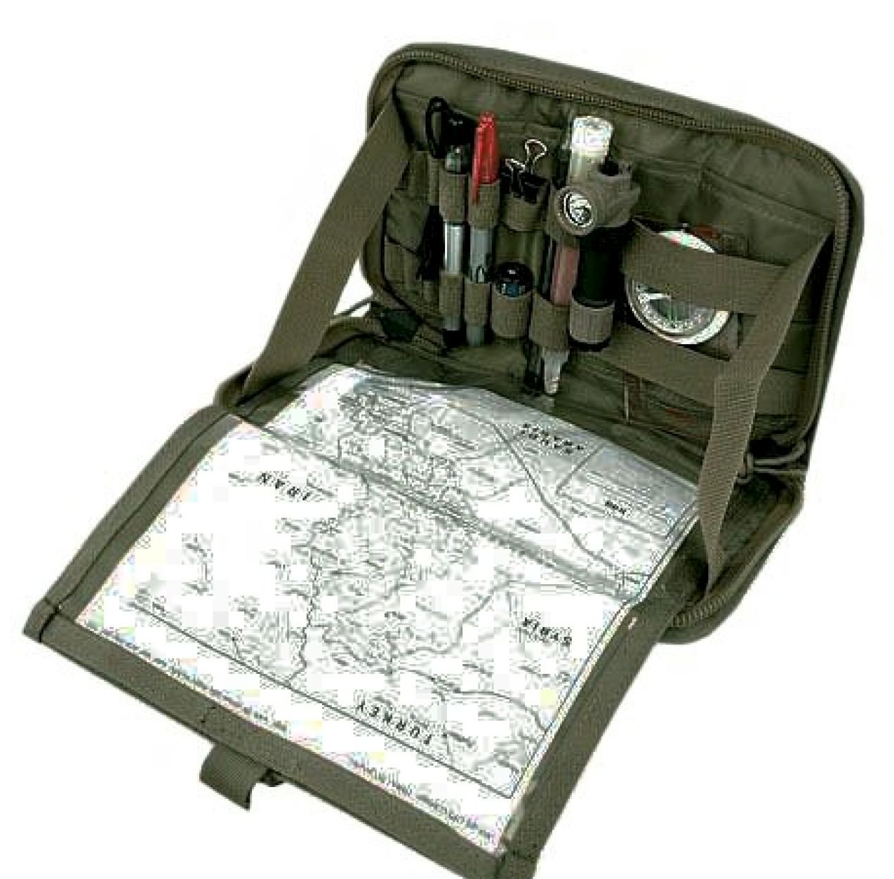 WARRIOR ASSAULT: Command Panel Gen 2 with Fold-Out Map Sleeve & Velcro Fastening A-TACS