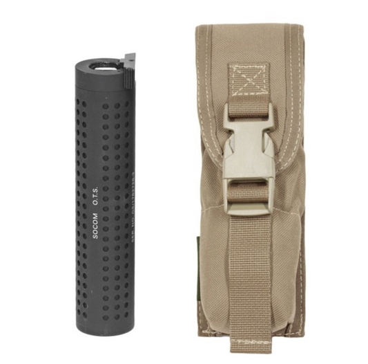 WARRIOR ASSAULT: Large Torch/Suppressor (Flashlight Holder) Pouch