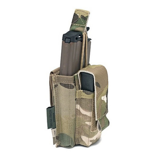 WARRIOR ASSAULT: Single Open Direct Action (DA) 5.56mm with 9mm Pistol Mag Pouch