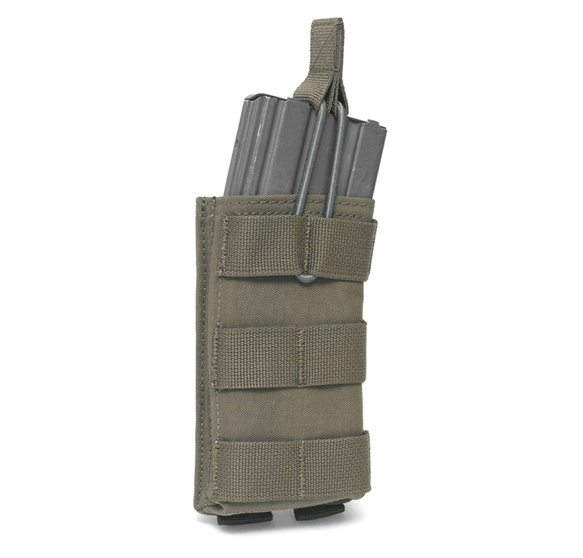 WARRIOR ASSAULT: Single MOLLE 5.56MM Mag with Bungee Retention