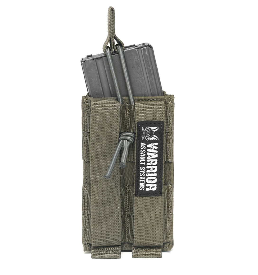 WARRIOR ASSAULT: Single MOLLE 5.56MM Mag with Bungee Retention