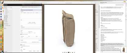 WARRIOR ASSAULT: Slimline Foldable Dump Pouch
