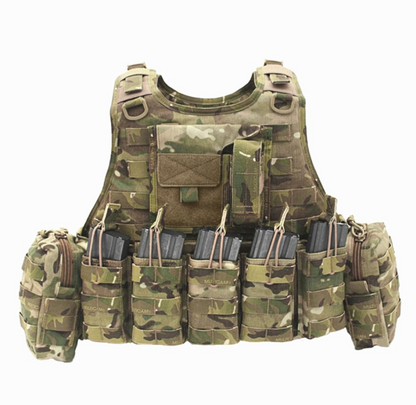 WARRIOR ASSAULT: Large Admin Panel with MOLLE Pistol/Flashlight Pouch