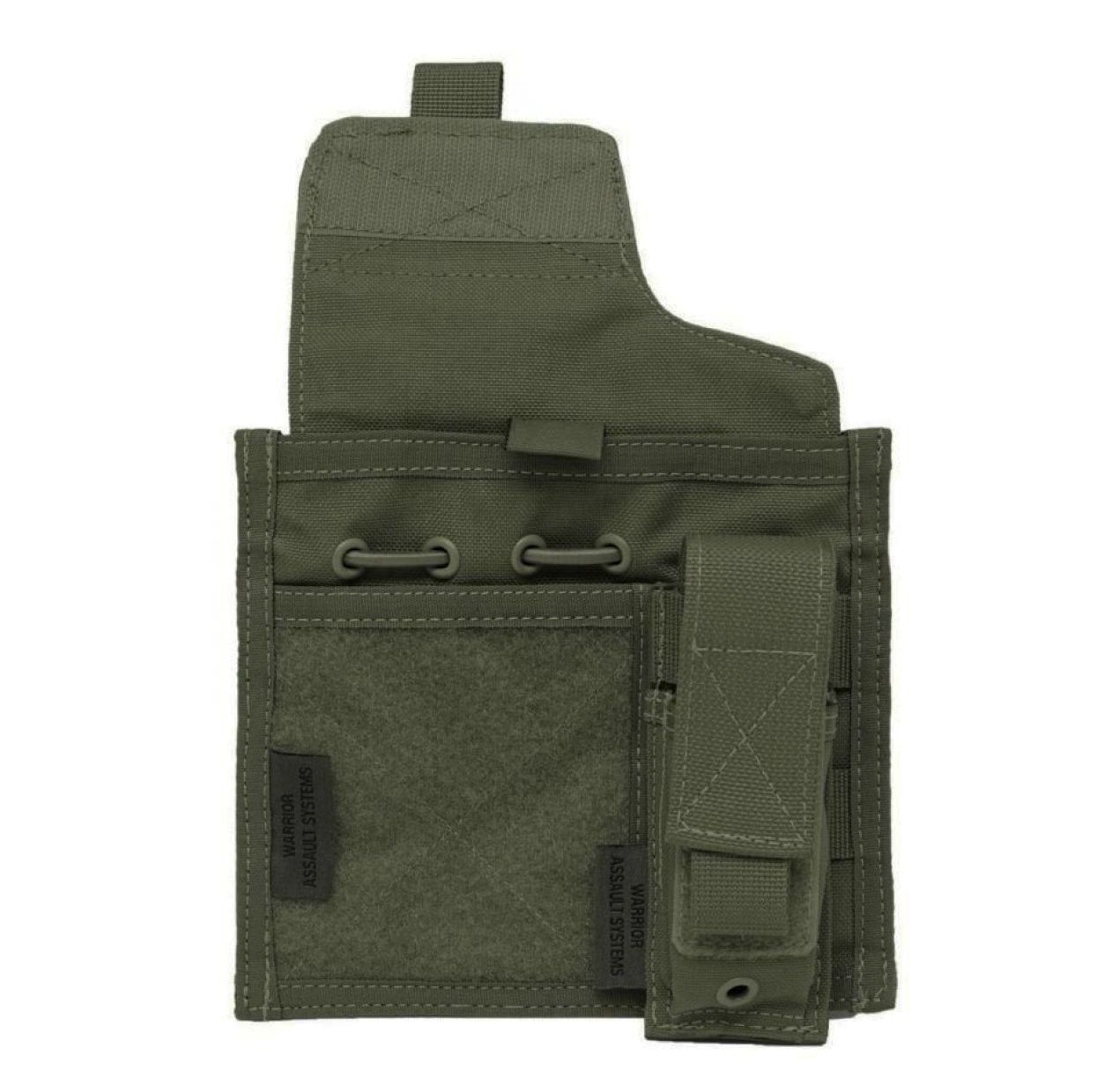 WARRIOR ASSAULT: Large Admin Panel with MOLLE Pistol/Flashlight Pouch