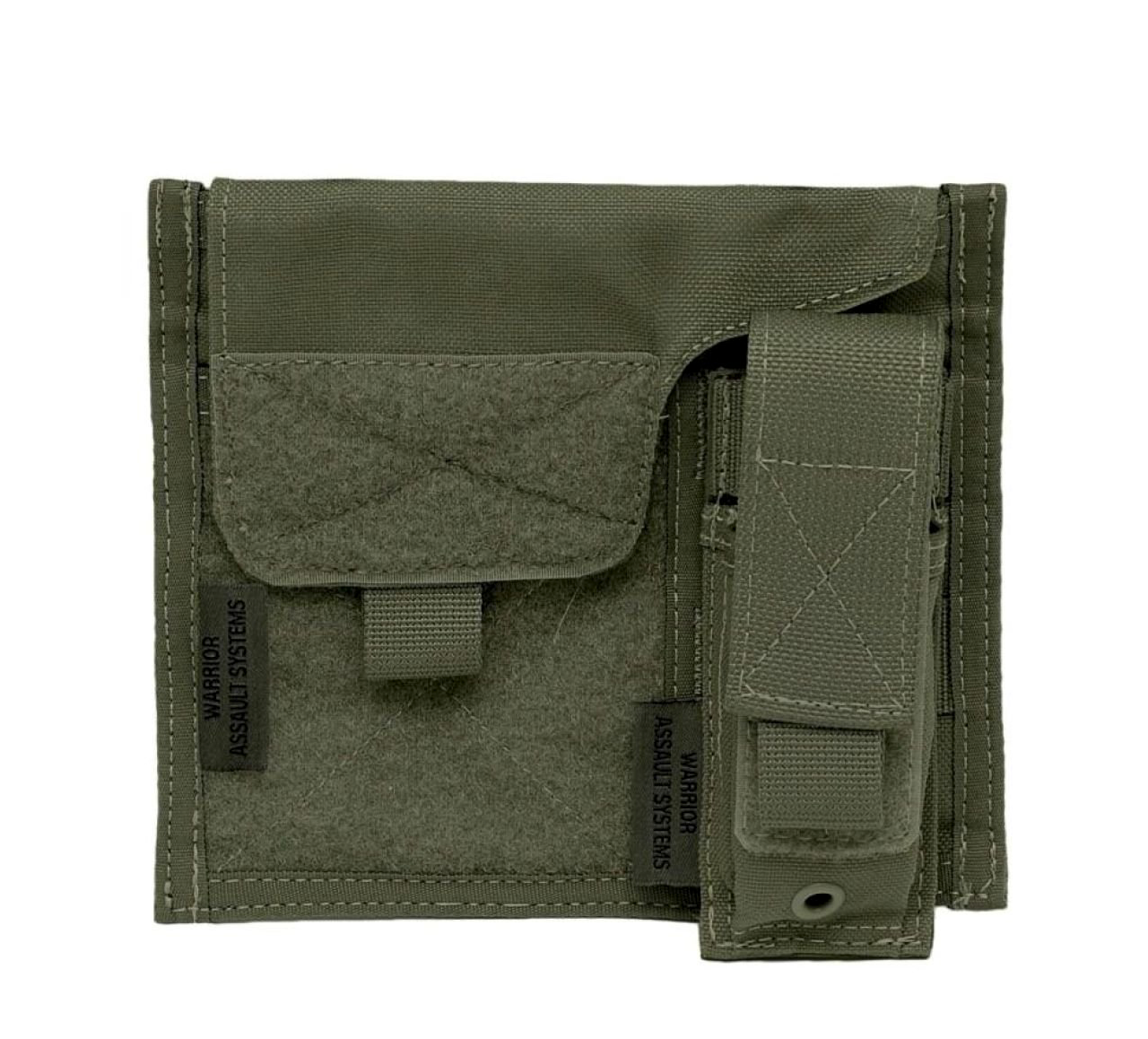WARRIOR ASSAULT: Large Admin Panel with MOLLE Pistol/Flashlight Pouch