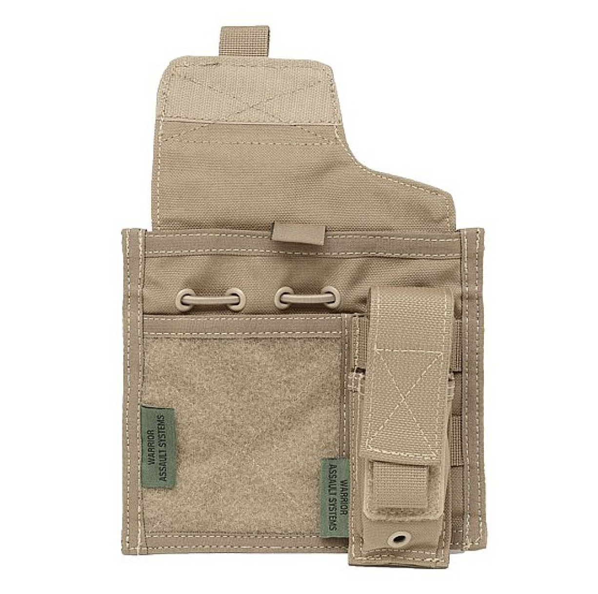 WARRIOR ASSAULT: Large Admin Panel with MOLLE Pistol/Flashlight Pouch