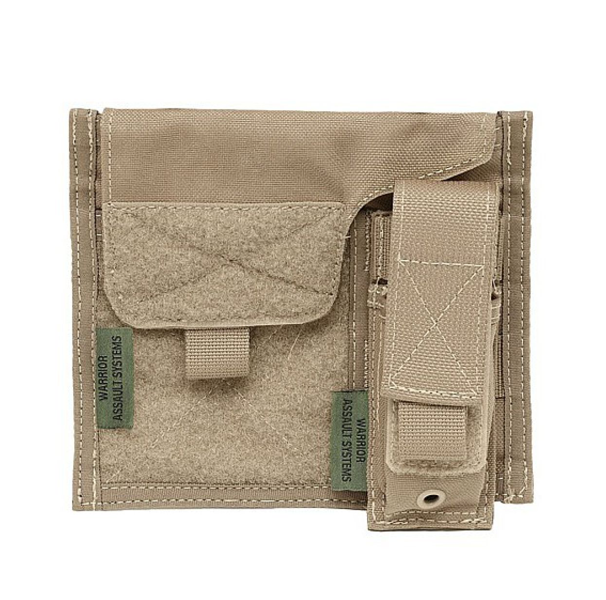 WARRIOR ASSAULT: Large Admin Panel with MOLLE Pistol/Flashlight Pouch