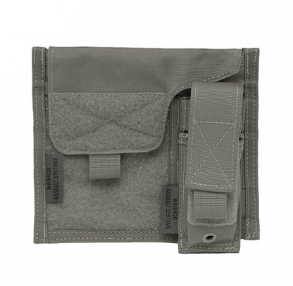WARRIOR ASSAULT: Large Admin Panel with MOLLE Pistol/Flashlight Pouch
