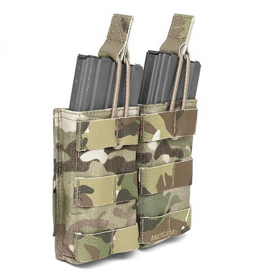 WARRIOR ASSAULT: Double MOLLE Open 5.56mm Mag Pouch