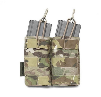 WARRIOR ASSAULT: Double MOLLE Open 5.56mm Mag Pouch
