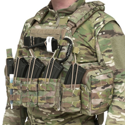 WARRIOR ASSAULT: Triple MOLLE Open AK 7.62mm Mag Pouch