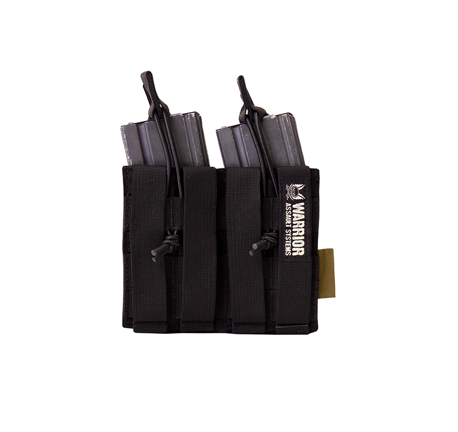 WARRIOR ASSAULT: Twin Double MOLLE Open Mag Pouch