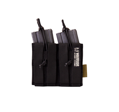 WARRIOR ASSAULT: Twin Double MOLLE Open Mag Pouch