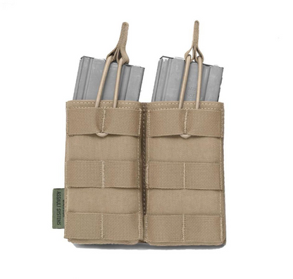 WARRIOR ASSAULT: Double MOLLE Open 5.56mm Mag Pouch