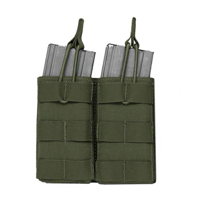 WARRIOR ASSAULT: Double MOLLE Open 5.56mm Mag Pouch