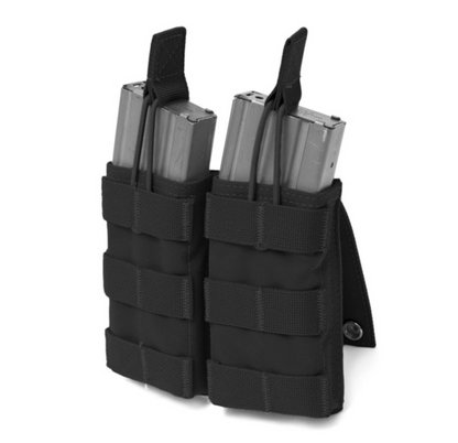 WARRIOR ASSAULT: Double MOLLE Open 5.56mm Mag Pouch