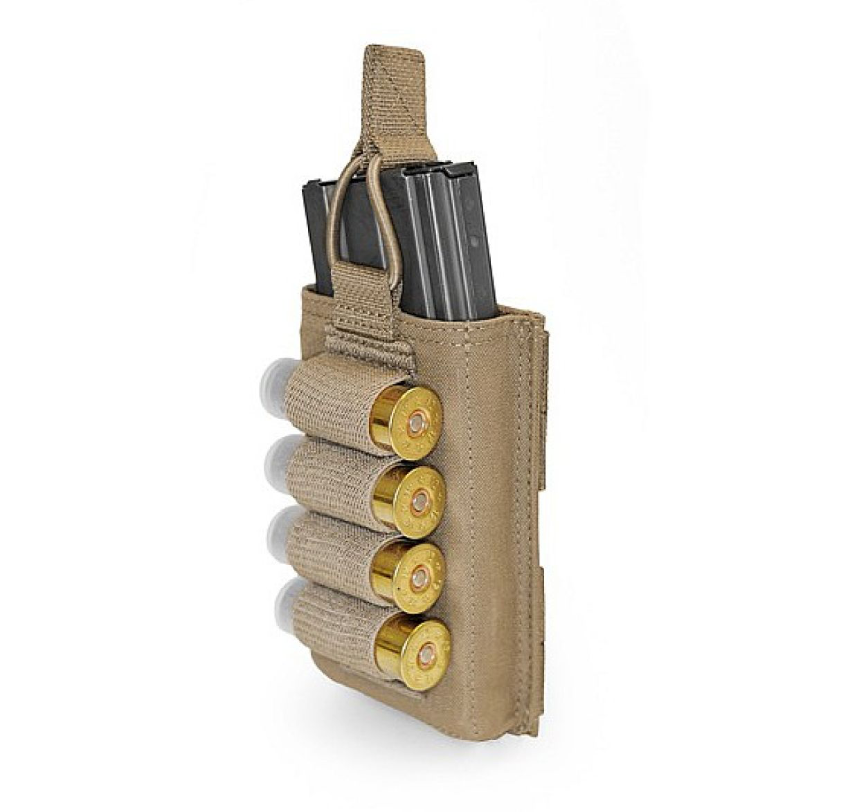WARRIOR ASSAULT: Single Open 5.56mm with Shotgun Strip and Bungee Retention