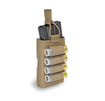 WARRIOR ASSAULT: Single Open 5.56mm with Shotgun Strip and Bungee Retention