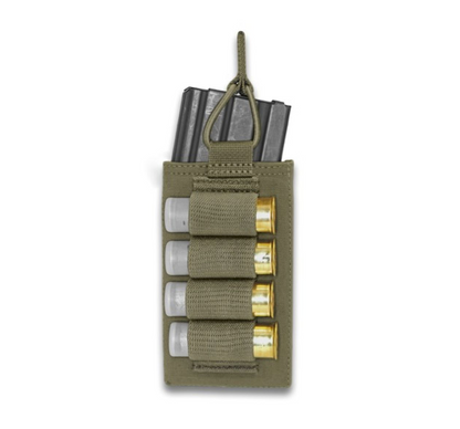 WARRIOR ASSAULT: Single Open 5.56mm with Shotgun Strip and Bungee Retention