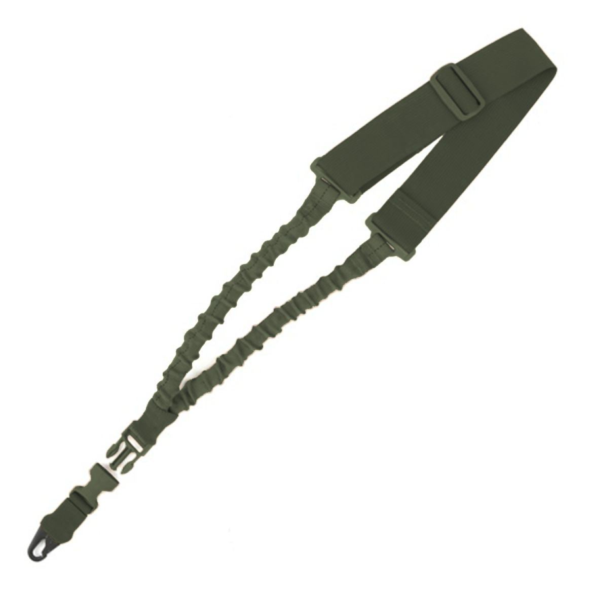 WARRIOR ASSAULT: Quick Release Single Point Bungee Sling, H & K Clip