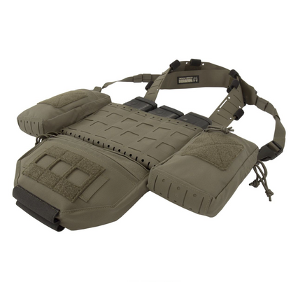 WARRIOR ASSAULT: Laser Cut Modular Chest Rig (MCR) MK1 TYPE 1 Chest Rig Delta (W-LC-MCR-H-MK1-TYPE-1) Bundle