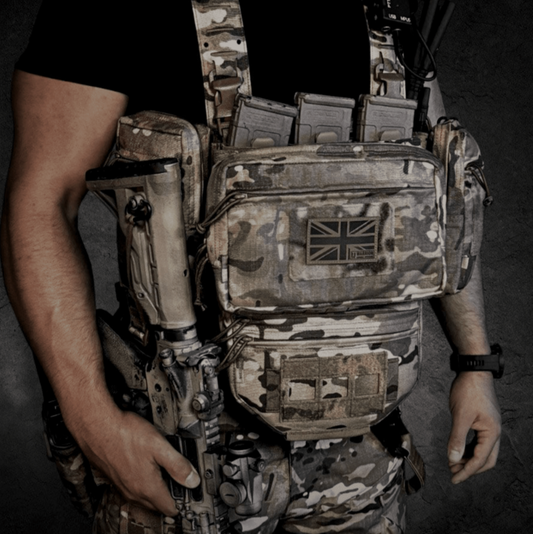 WARRIOR ASSAULT: Laser Cut Modular Chest Rig (MCR) MK1 TYPE 2 Chest Rig Delta (W-LC-MCR-H-MK1-TYPE-2) Bundle