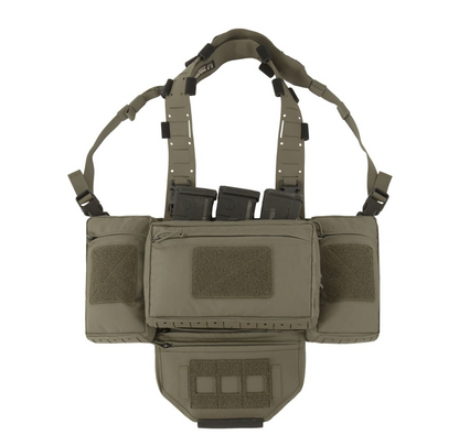 WARRIOR ASSAULT: Laser Cut Modular Chest Rig (MCR) MK1 TYPE 2 Chest Rig Delta (W-LC-MCR-H-MK1-TYPE-2) Bundle