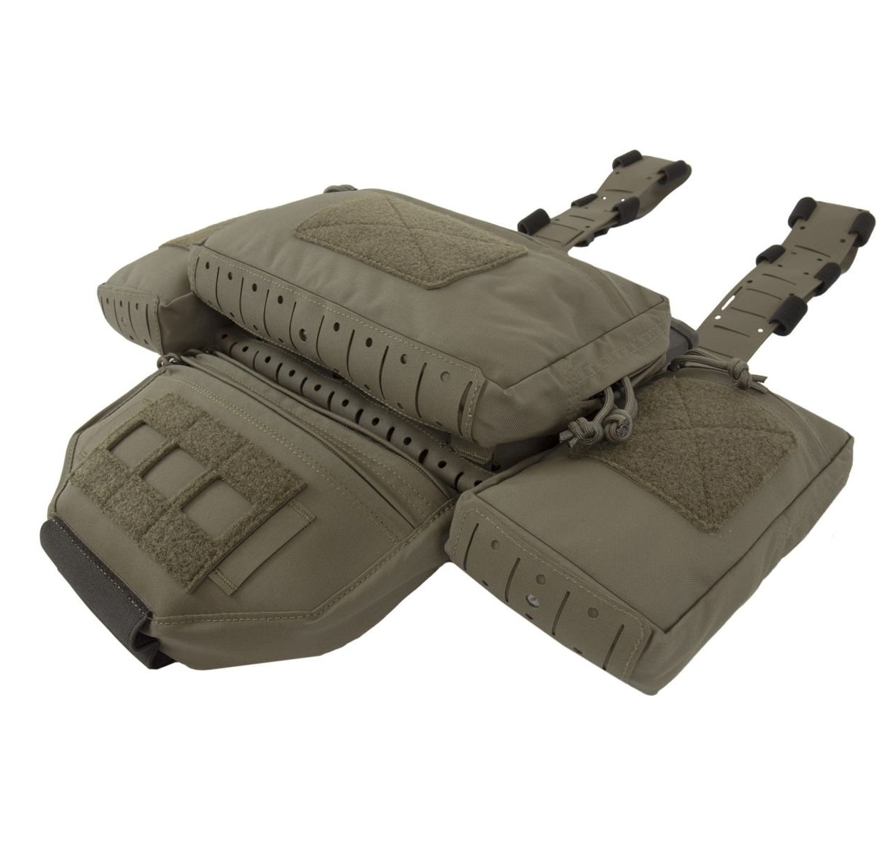 WARRIOR ASSAULT: Laser Cut Modular Chest Rig (MCR) MK1 TYPE 2 Chest Rig Delta (W-LC-MCR-H-MK1-TYPE-2) Bundle