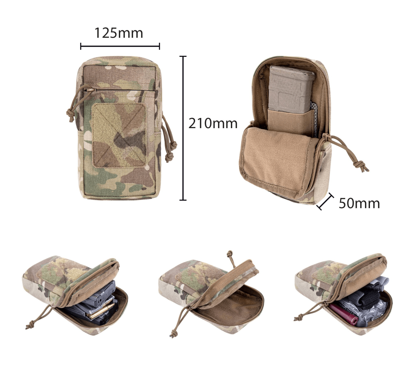 WARRIOR ASSAULT: Laser Cut Modular Chest Rig (MCR) MK1 TYPE 2 Chest Rig Delta (W-LC-MCR-H-MK1-TYPE-2) Bundle