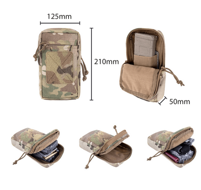 WARRIOR ASSAULT: Laser Cut Modular Chest Rig (MCR) MK1 TYPE 2 Chest Rig Delta (W-LC-MCR-H-MK1-TYPE-2) Bundle