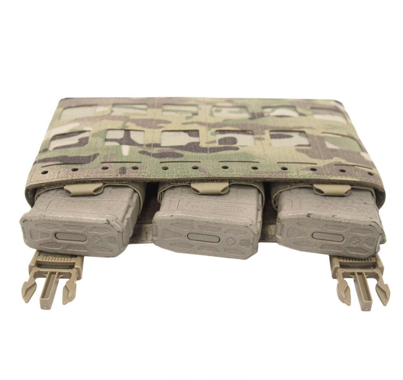 WARRIOR ASSAULT: Laser Cut Modular Chest Rig (MCR) MK1 TYPE 1 Chest Rig Delta (W-LC-MCR-H-MK1-TYPE-1) Bundle