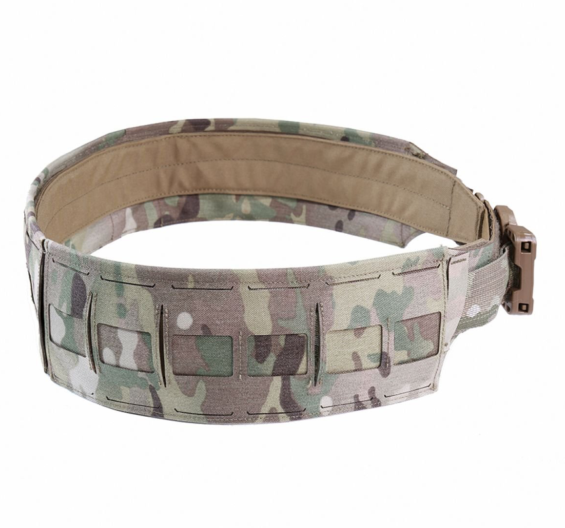 WARRIOR ASSAULT: Laser Cut Low Profile Belt with Polymer Cobra Belt Buckle
