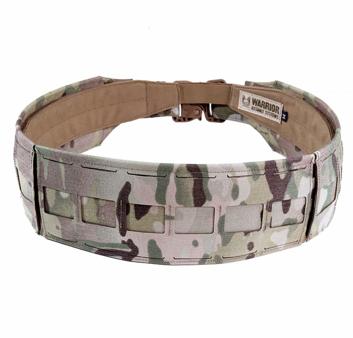 WARRIOR ASSAULT: Laser Cut Low Profile Belt with Polymer Cobra Belt Buckle