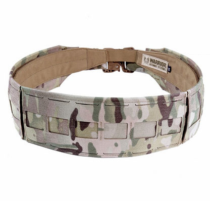 WARRIOR ASSAULT: Laser Cut Low Profile Belt with Polymer Cobra Belt Buckle