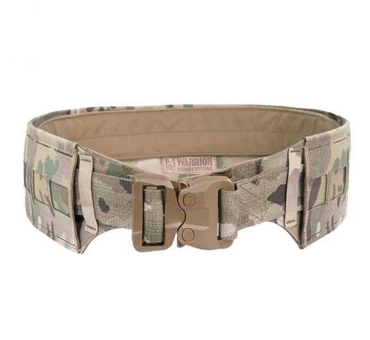 WARRIOR ASSAULT: Laser Cut Low Profile Belt with Polymer Cobra Belt Buckle