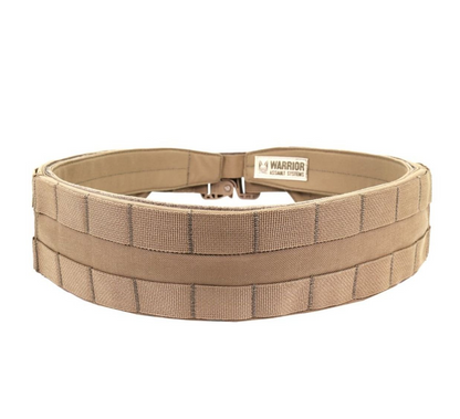 WARRIOR ASSAULT: Low Profile MOLLE Belt with Polymer Cobra Belt Buckle