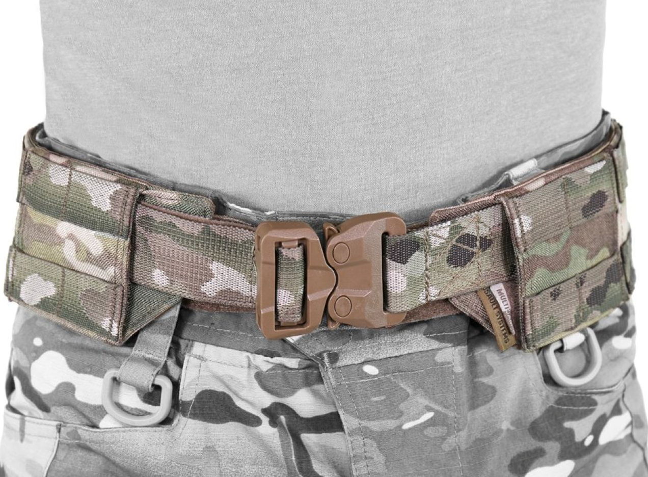 WARRIOR ASSAULT: Low Profile MOLLE Belt with Polymer Cobra Belt Buckle
