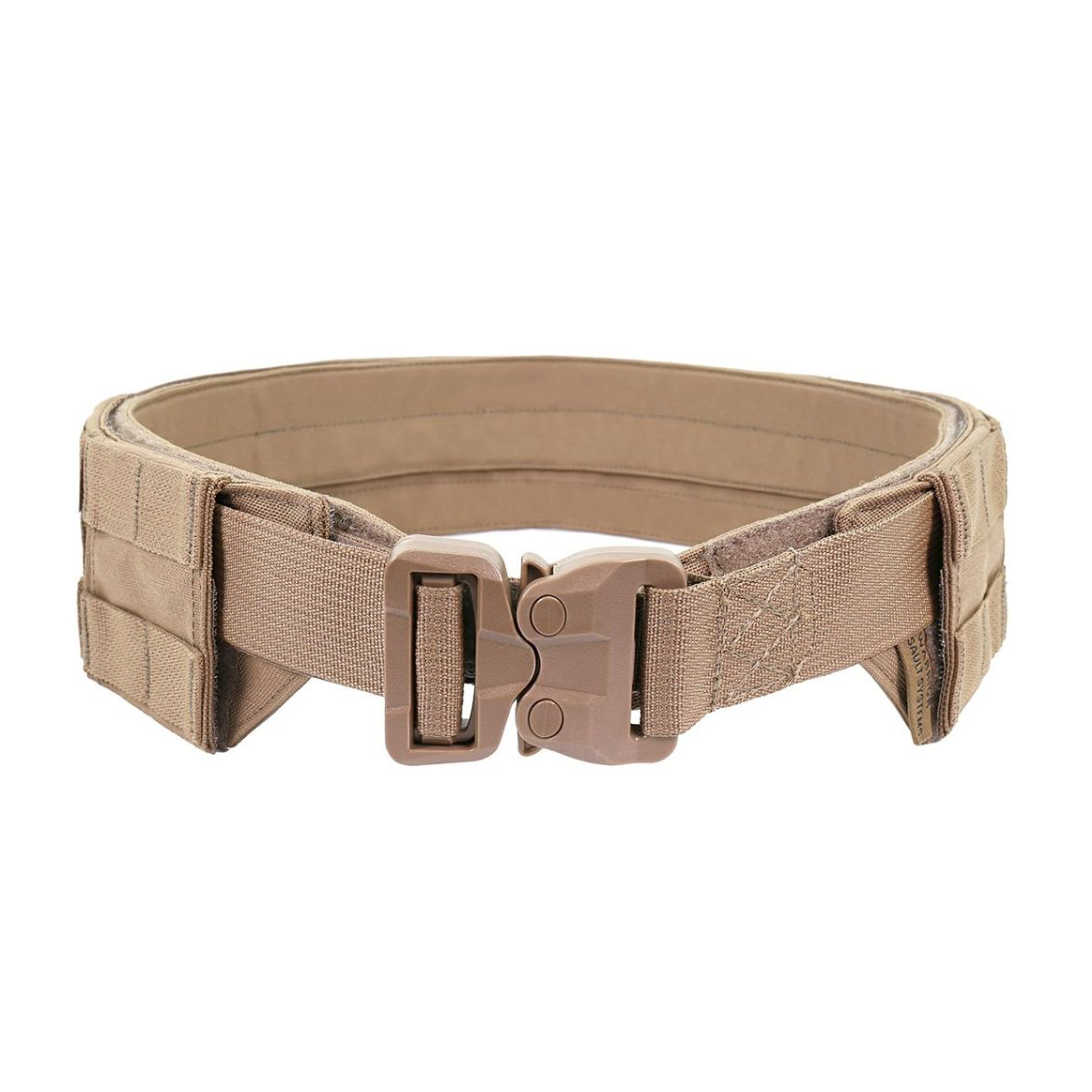 WARRIOR ASSAULT: Low Profile MOLLE Belt with Polymer Cobra Belt Buckle