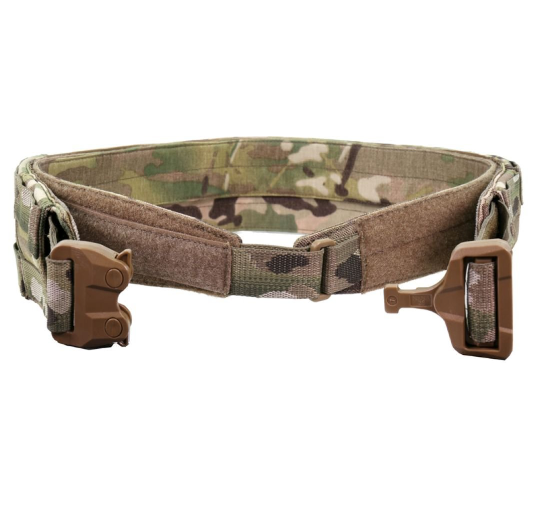 WARRIOR ASSAULT: Low Profile MOLLE Belt with Polymer Cobra Belt Buckle