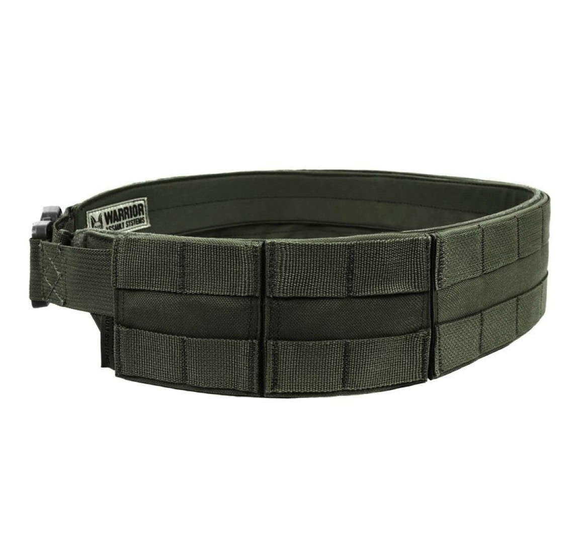 WARRIOR ASSAULT: Low Profile MOLLE Belt with Polymer Cobra Belt Buckle