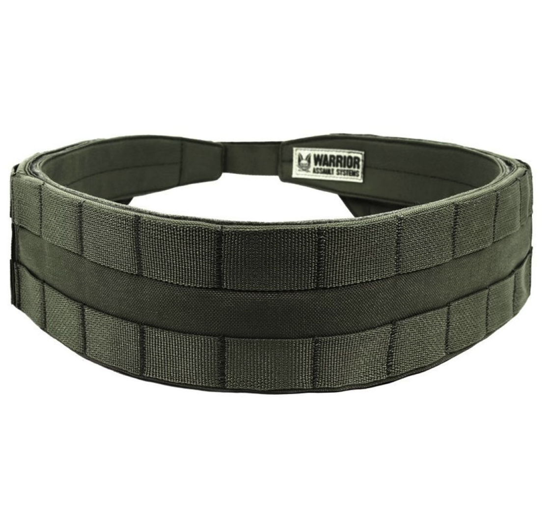 WARRIOR ASSAULT: Low Profile MOLLE Belt with Polymer Cobra Belt Buckle