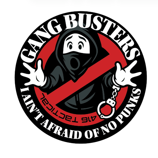 416 TACTICAL: Gang Busters Sticker
